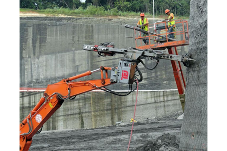Equipo Perforadores para excavadoras TEI Rock Drills HEM 4 imocom